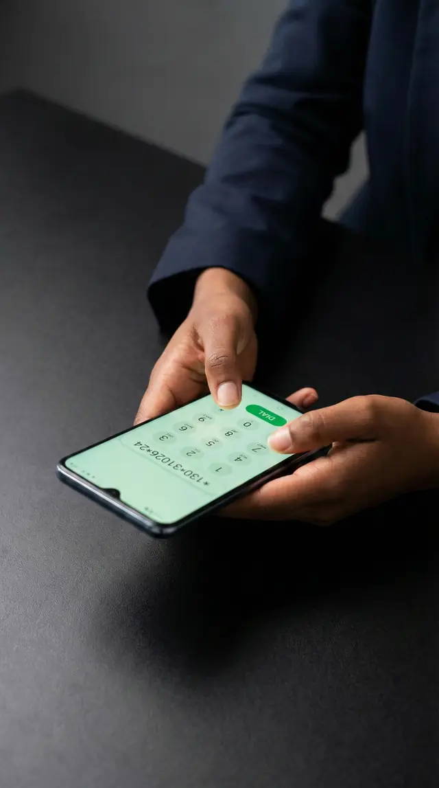 Dialing a Fluxr USSD code